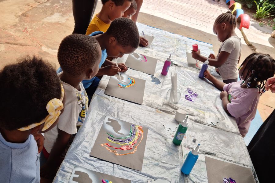 Bright classrooms at Little Toddlers Creche