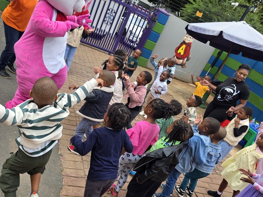 A special visitor at Little Toddlers Creche